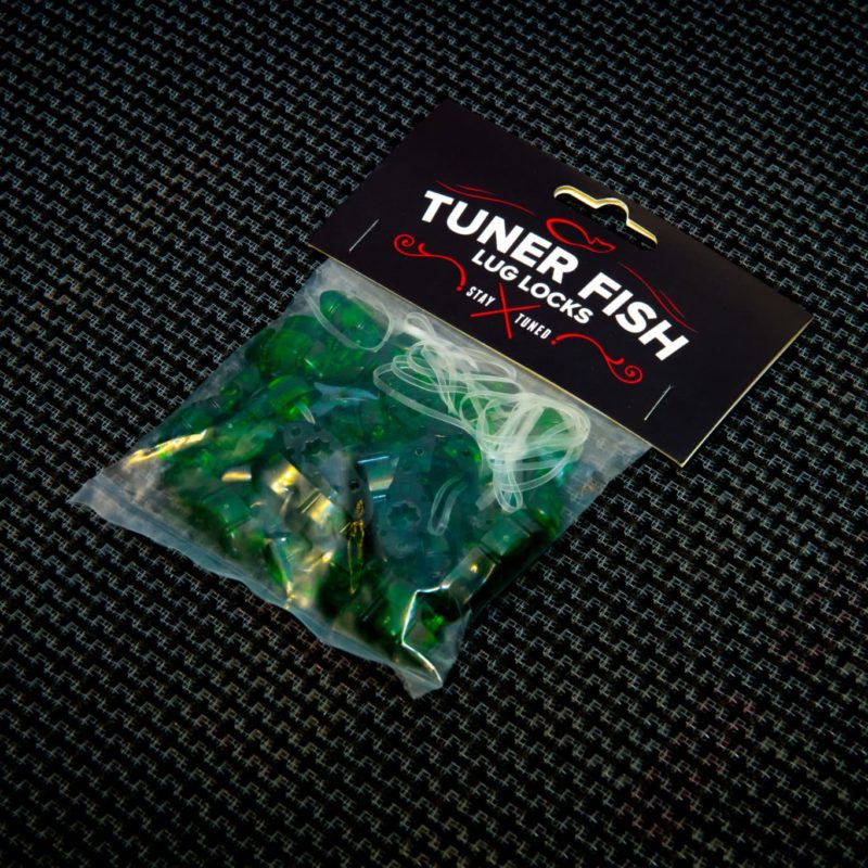 Tuner Fish Lug Locks Green 24 Pack 3