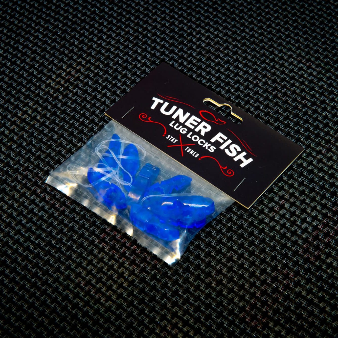 Tuner Fish Lug Locks Blue 8 Pack 6
