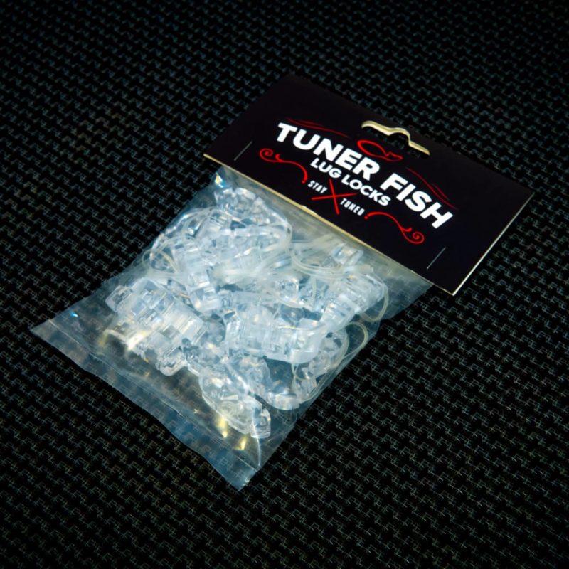 Tuner Fish Lug Locks Clear 24 Pack 3