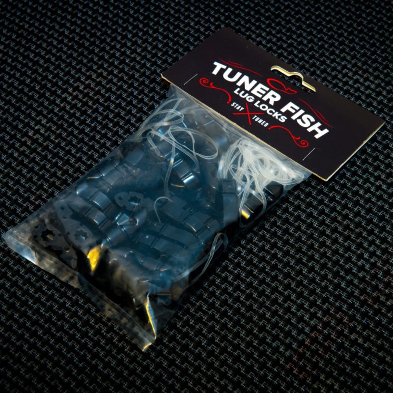 Tuner Fish Lug Locks Black 50 Pack 4
