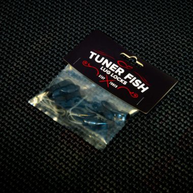 Tuner Fish Lug Locks Black 8 Pack
