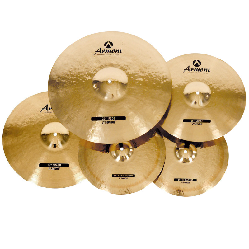 Sonor Armoni 6pc Cymbal Set With Bag 7