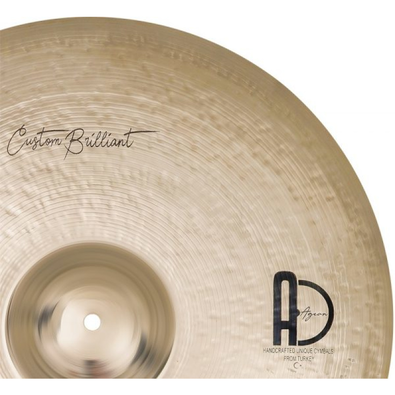 Agean Custom Brilliant Cymbal Set – 14HH, 16Cr, 18Cr, 22R 6