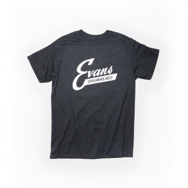 Evans Vintage Logo Grey T-Shirt – Medium