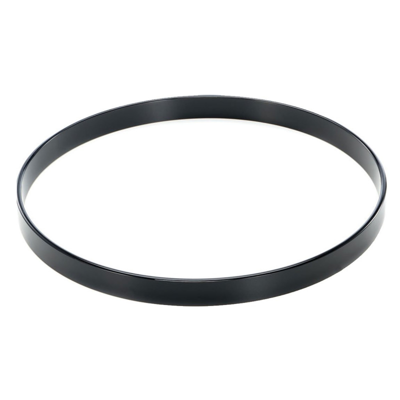 Worldmax 24in Maple Bass Drum Hoop – Black Lacquer