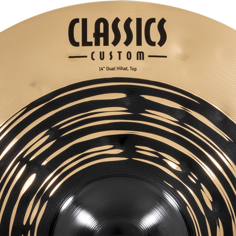 Meinl Classics Custom Dual 14in Hi-hat Cymbals 10