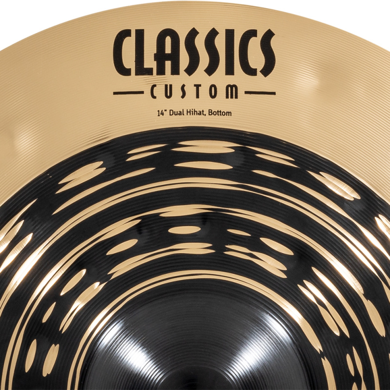 Meinl Classics Custom Dual 14in Hi-hat Cymbals 13