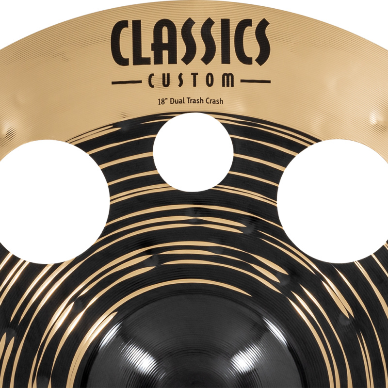 Meinl Classics Custom Dual 18in Trash Crash Cymbal 9