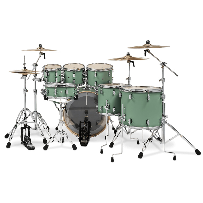 PDP Concept Maple 22in 7pc Shell Pack – Satin Seafoam 5