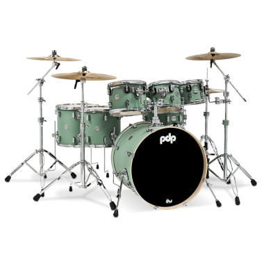 PDP Concept Maple 22in 7pc Shell Pack – Satin Seafoam