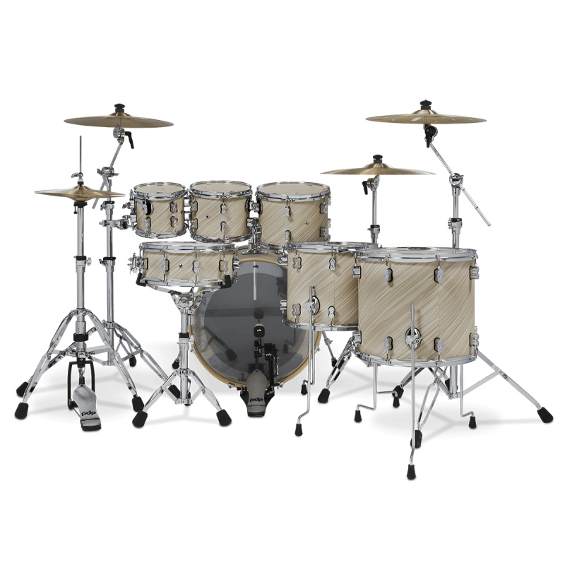 PDP Concept Maple 22in 7pc Shell Pack – Twisted Ivory 5