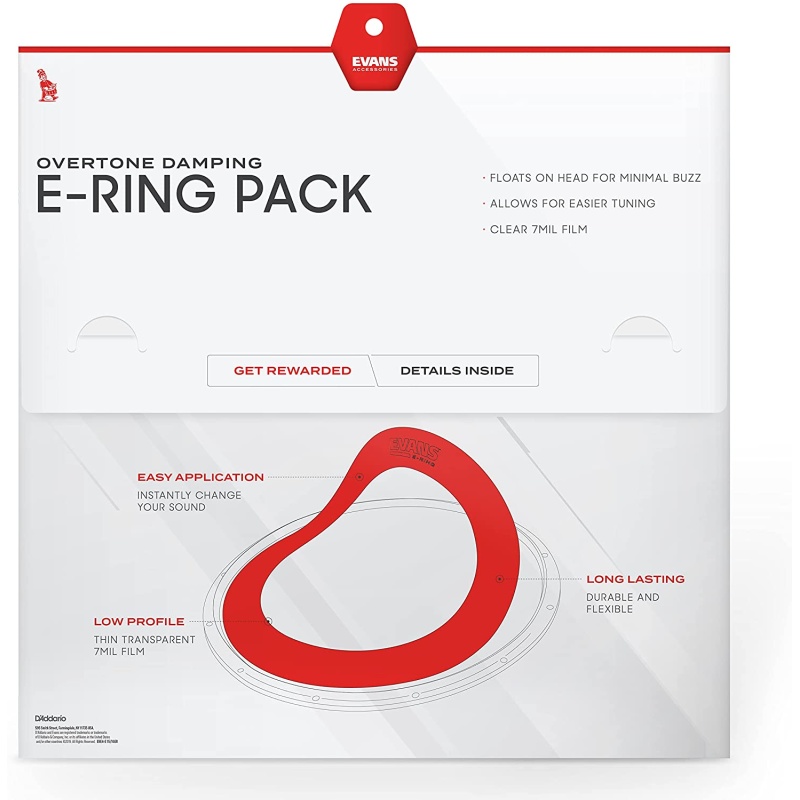 Evans E-Ring Pack – Rock 5