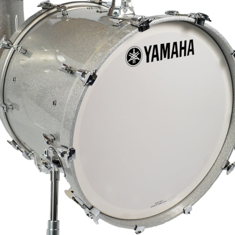 Yamaha Absolute Hybrid Maple 20in 4pc Shell Pack – Silver Sparkle 9