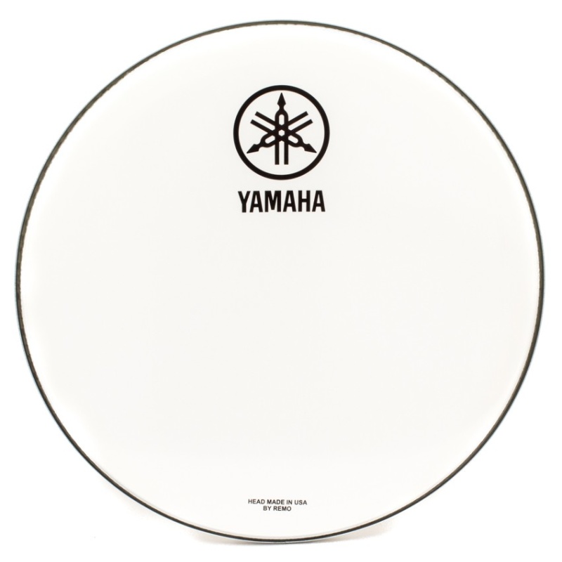 Yamaha 20in New Logo White Bass Drum Head 3