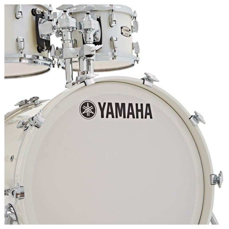 Yamaha Absolute Hybrid Maple 22in 4pc Shell Pack – Polar White 7