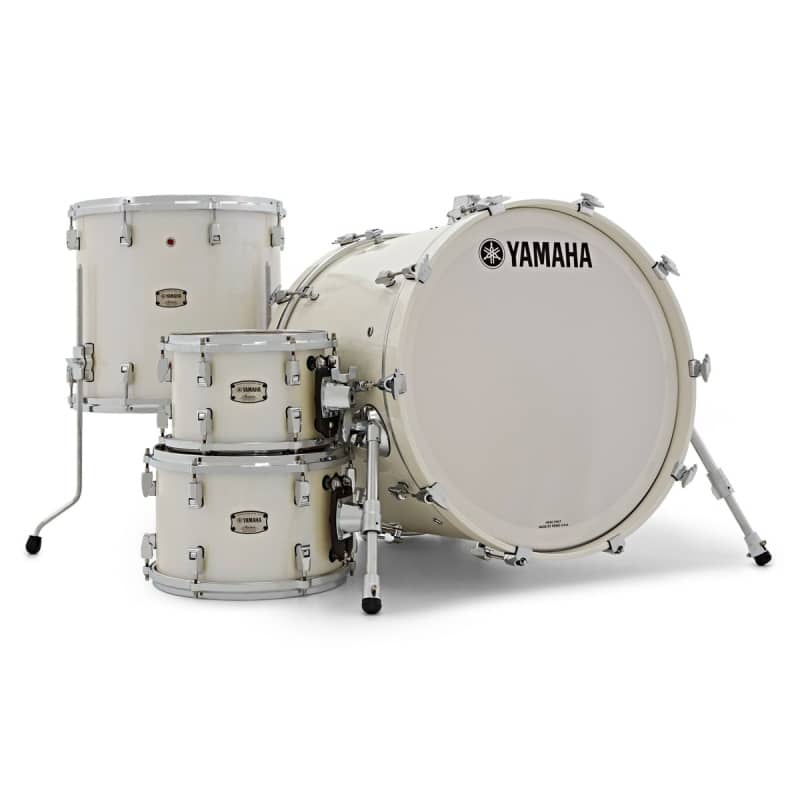 Yamaha Absolute Hybrid Maple 22in 4pc Shell Pack – Polar White 8