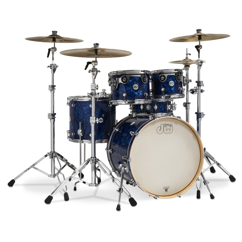 DW Design Series 22in 5pc Shell Pack – Deep Blue Marine