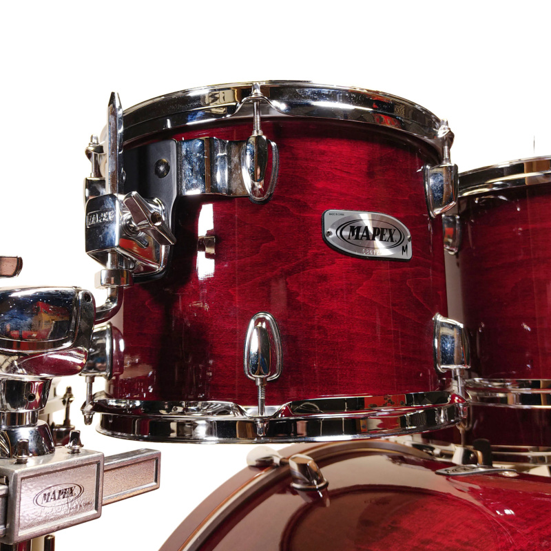 Mapex M-Series 22in 6pc Shell Pack – Transparent Cherry Finish
