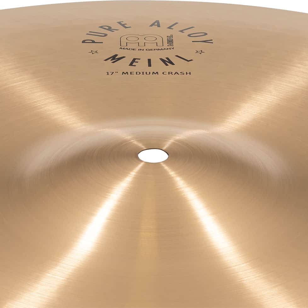 Meinl Pure Alloy 17in Medium Crash Cymbal - Image 4
