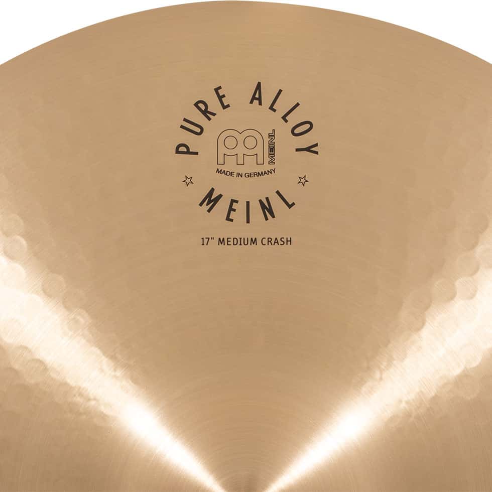 Meinl Pure Alloy 17in Medium Crash Cymbal - Image 6
