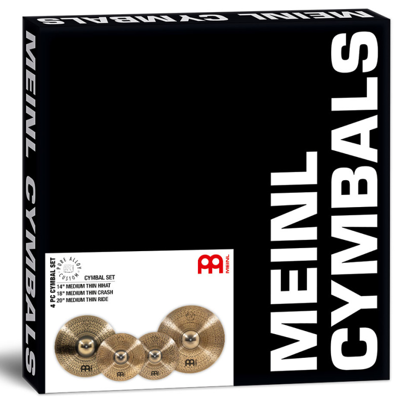 Meinl Pure Alloy Custom Cymbal Set 6