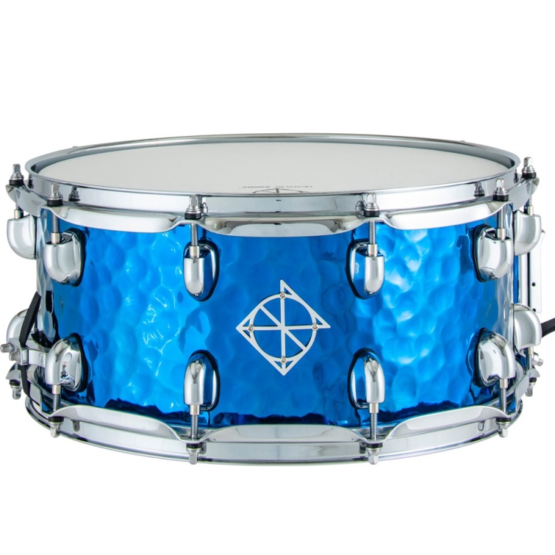 Dixon Cornerstone 14×6.5in Steel Snare – Blue Titanium 3
