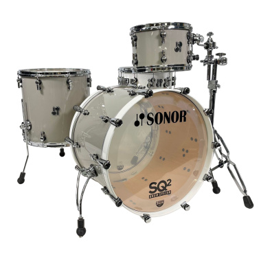 Sonor SQ2 22in 4pc Shell Pack – Stone Grey/Signal White
