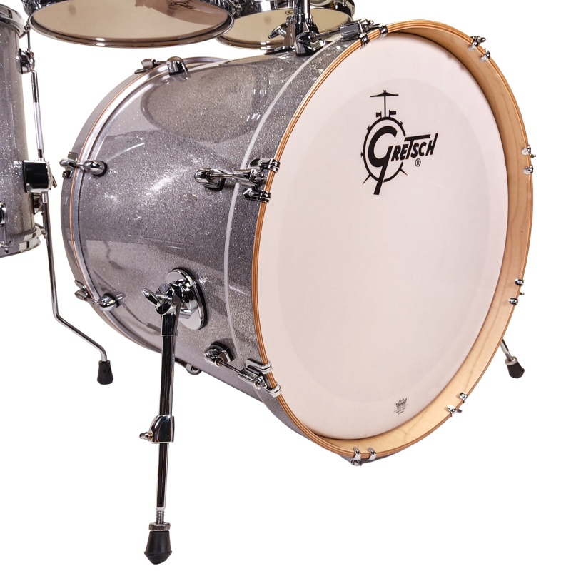 Gretsch Catalina Maple 22in 5pc – Silver Sparkle