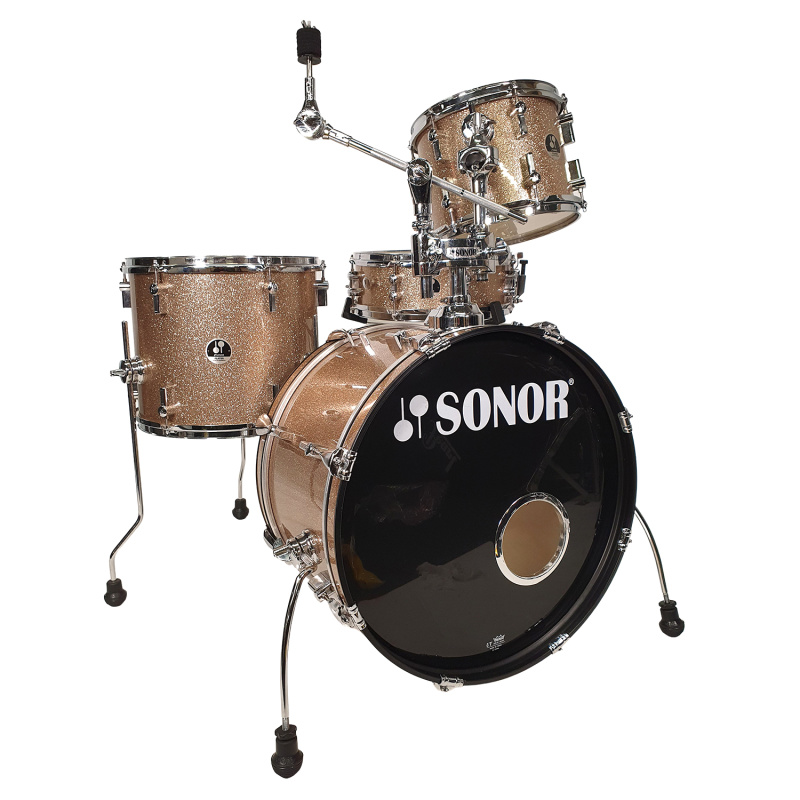 Sonor Player Special Edition 20in 4pc Shell Pack – Gold Galaxy Sparkle