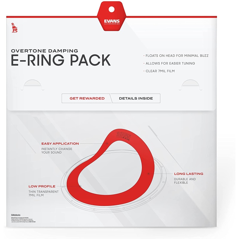 Evans E-Ring Pack – Fusion 6