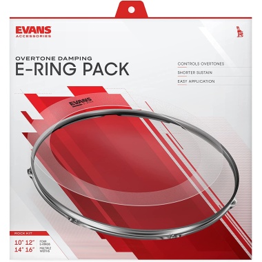 Evans E-Ring Pack – Rock