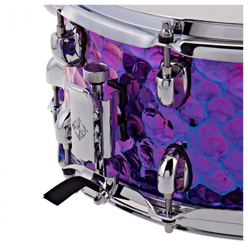 Dixon Cornerstone 14×6.5in Steel Snare – Purple Titanium 8