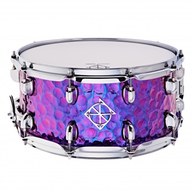 Dixon Cornerstone 14×6.5in Steel Snare – Purple Titanium