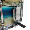 Dixon Artisan 14×6.5in Ash Snare – Enchanted Electric Blue Burst 21