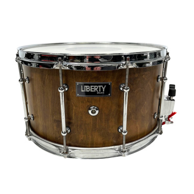 Liberty Drums 14x8in Birch Snare Drum With Case