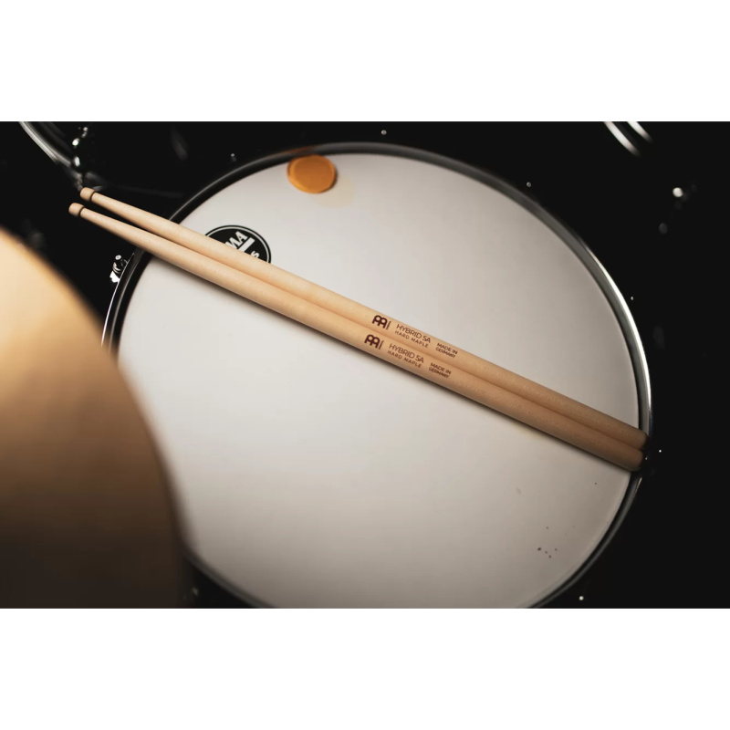 meinl hybrid 5a hard maple drumstick wood tip