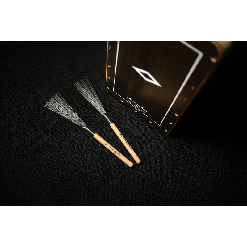 meinl fixed nylon brushes pair