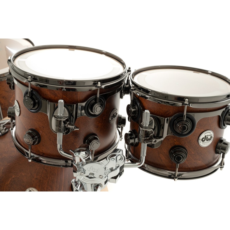 DW Collector’s Maple 22in 4pc Shell Pack – Walnut Stain, Satin Oil 10