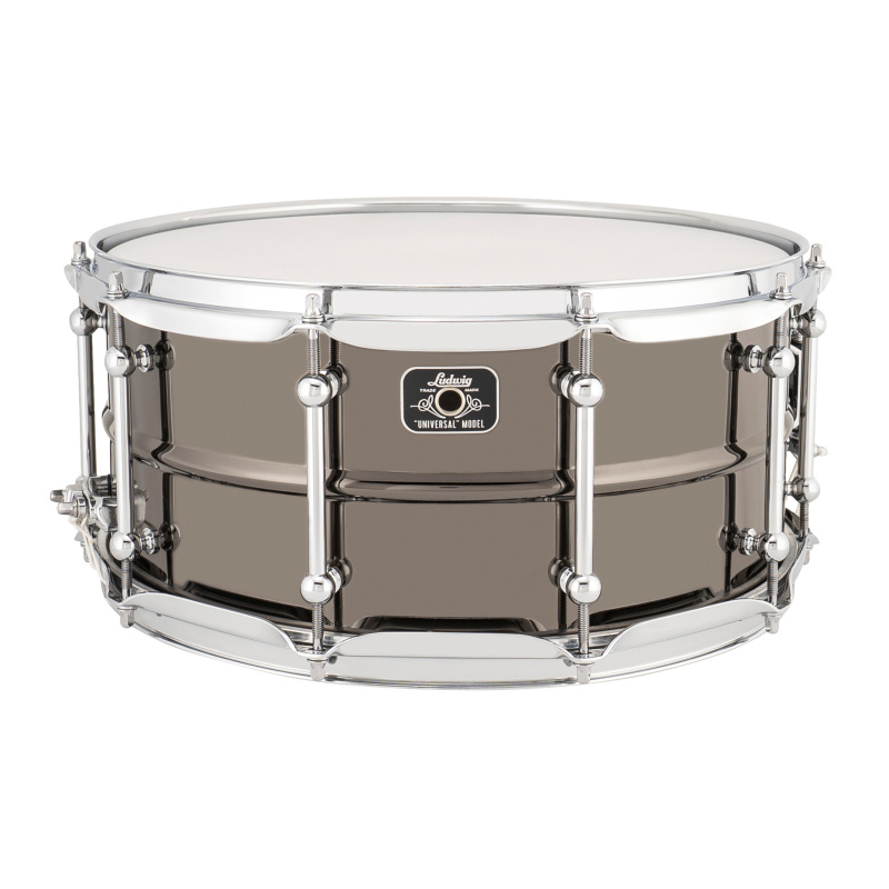 Ludwig Universal 14×6.5in Brass Snare – Chrome Hardware 4
