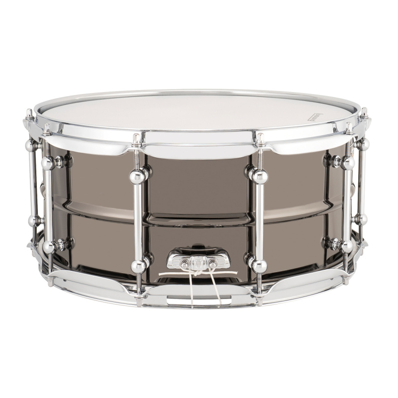 Ludwig Universal 14×6.5in Brass Snare – Chrome Hardware 6