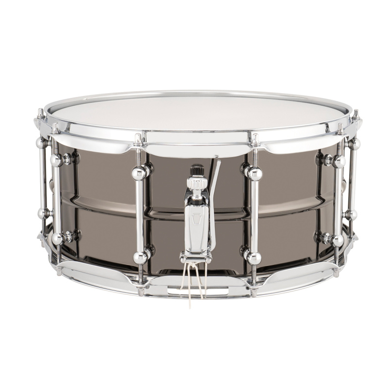 Ludwig Universal 14×6.5in Brass Snare – Chrome Hardware 5
