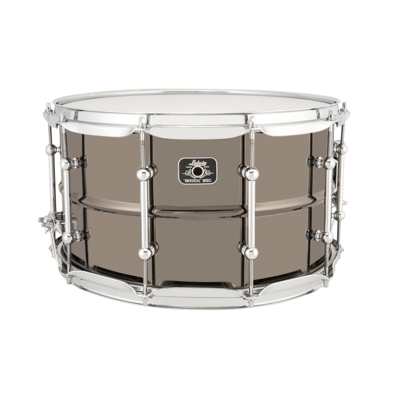 Ludwig Universal 14x8in Brass Snare – Chrome Hardware 4