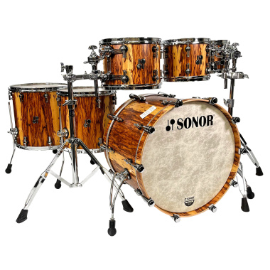 Sonor SQ2 22in 6pc Shell Pack – African Marble Semi Gloss Veneer