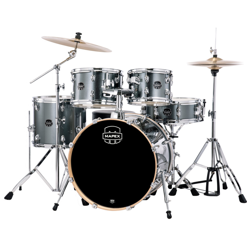 Mapex Venus 20in 5pc Drum Kit – Steel Blue Metallic 5
