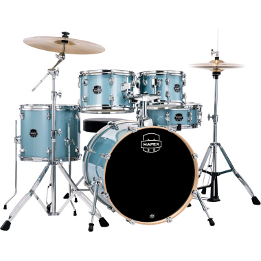 Mapex Venus 5pc Fusion Drum Kit – Aqua Blue Sparkle