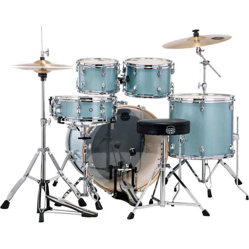 Mapex Venus 22in 5pc Drum Kit – Aqua Blue Sparkle 5