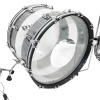 Ludwig Vistalite 50th Anniversary 22in 4pc Shell Pack – Silver Sparkle Triband 22