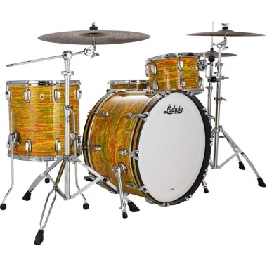 Ludwig Classic Maple 24in 4pc Shell Pack – Citrus Mod