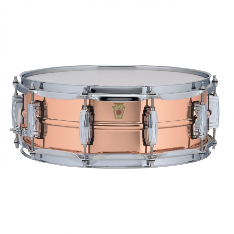 Ludwig Copperphonic Smooth 14x5in Snare Drum 3