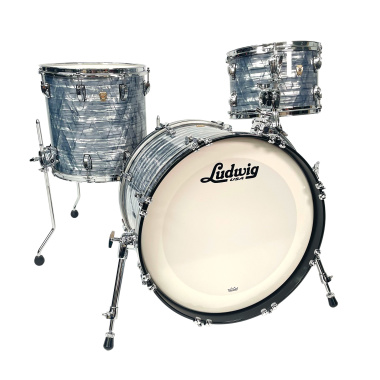 Ludwig Classic Maple Downbeat 20in 3pc Shell Pack – Sky Blue Pearl